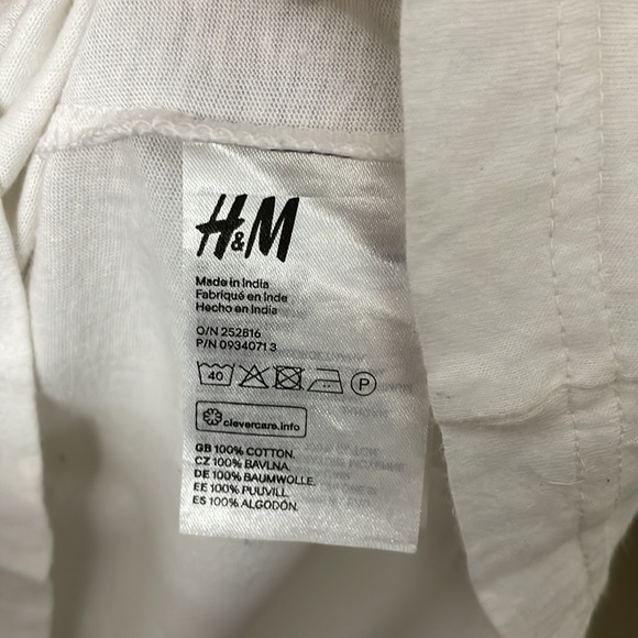 H&M divide basic T-shirt | 100% cotton - Picture 3 of 7